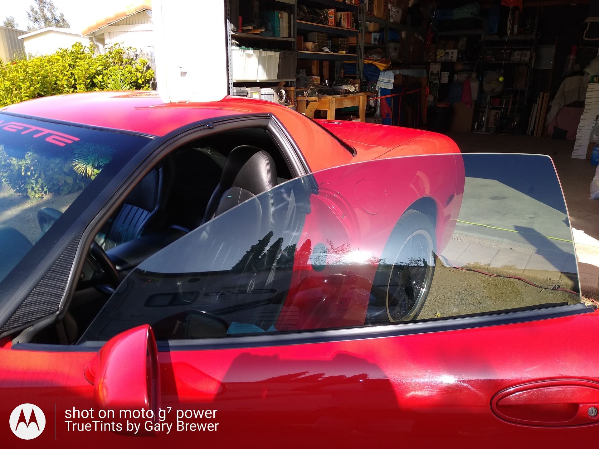 TrueTints by Gary, Mobile Automotive Window Tinting Service in San Diego County. Tinted this 2000 Corvette with Nano-Ceramic Premium 70% Nano-Ceramic don't have to be dark to keep the heat out!